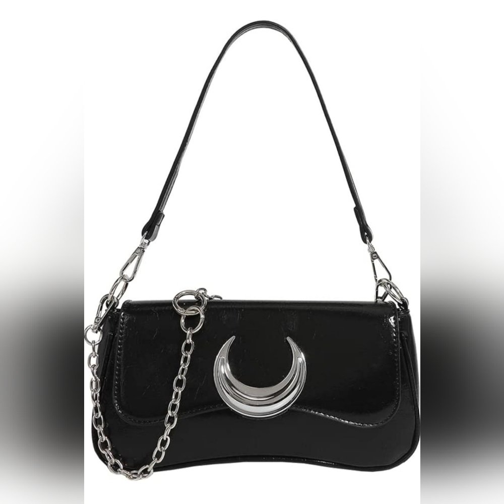 Sunwel Fashion Multi-Ways Moon Purse 90s Y2kCrossbody